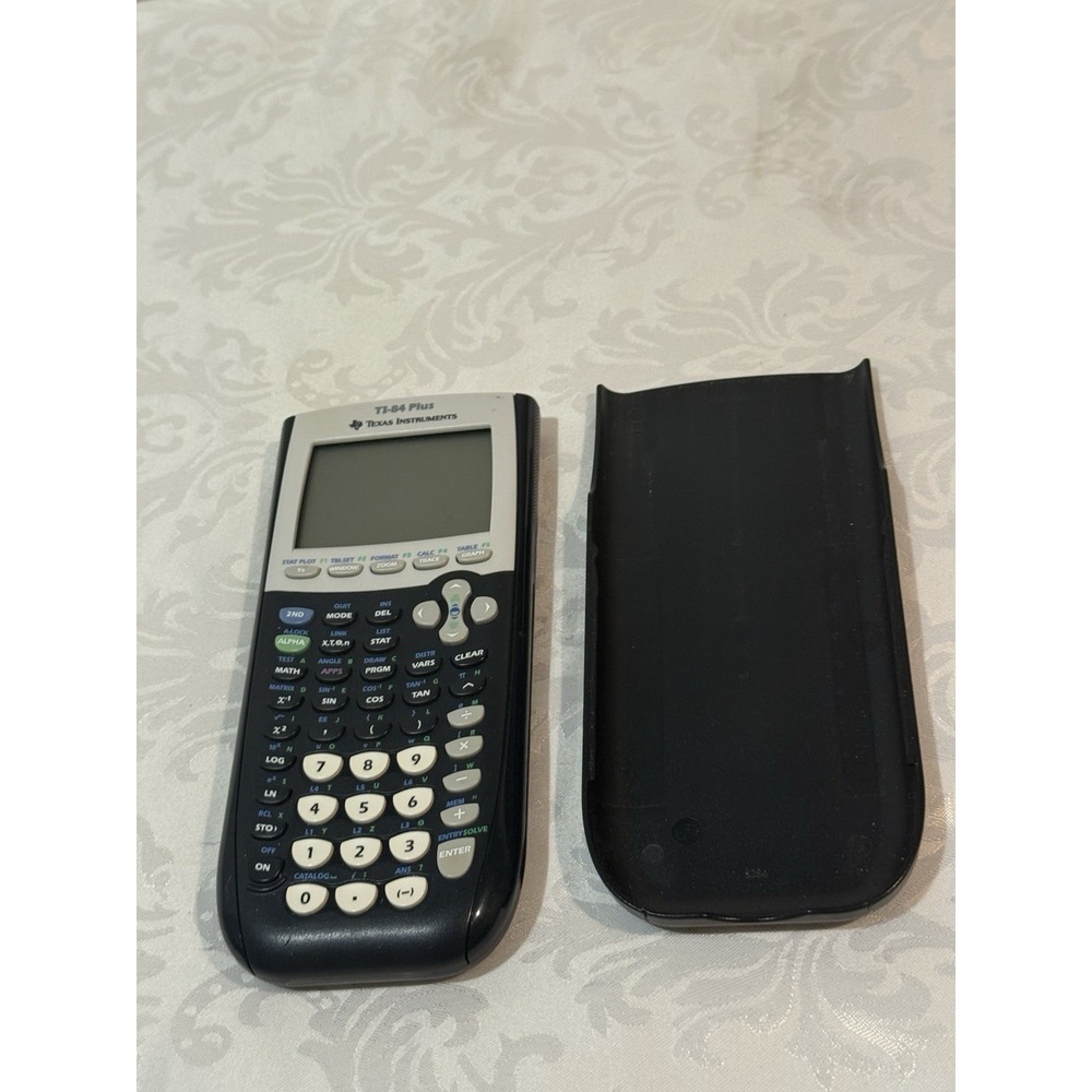 Texas Instruments TI-84 Plus CE Color Graphing Calculator - Black With Cover